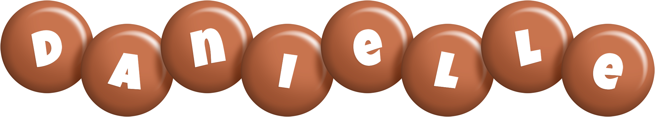 Danielle candy-brown logo
