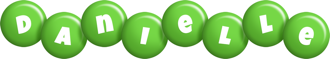 Danielle candy-green logo