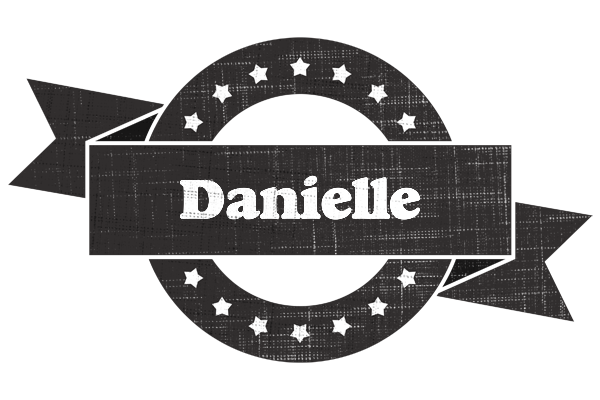 Danielle grunge logo