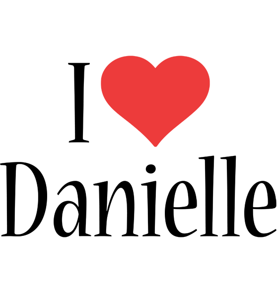 Danielle i-love logo