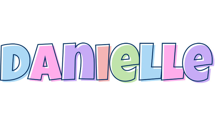 Danielle pastel logo