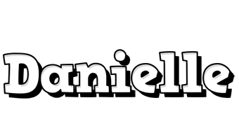 Danielle snowing logo