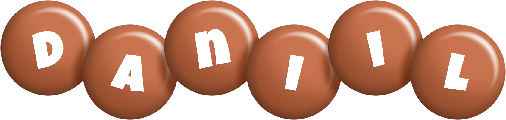 Daniil candy-brown logo