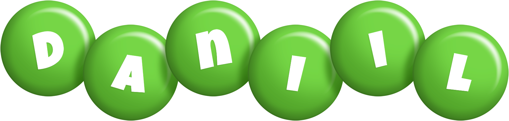 Daniil candy-green logo