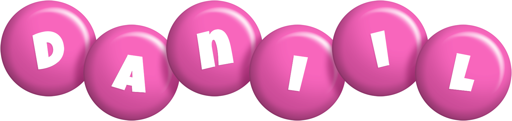 Daniil candy-pink logo