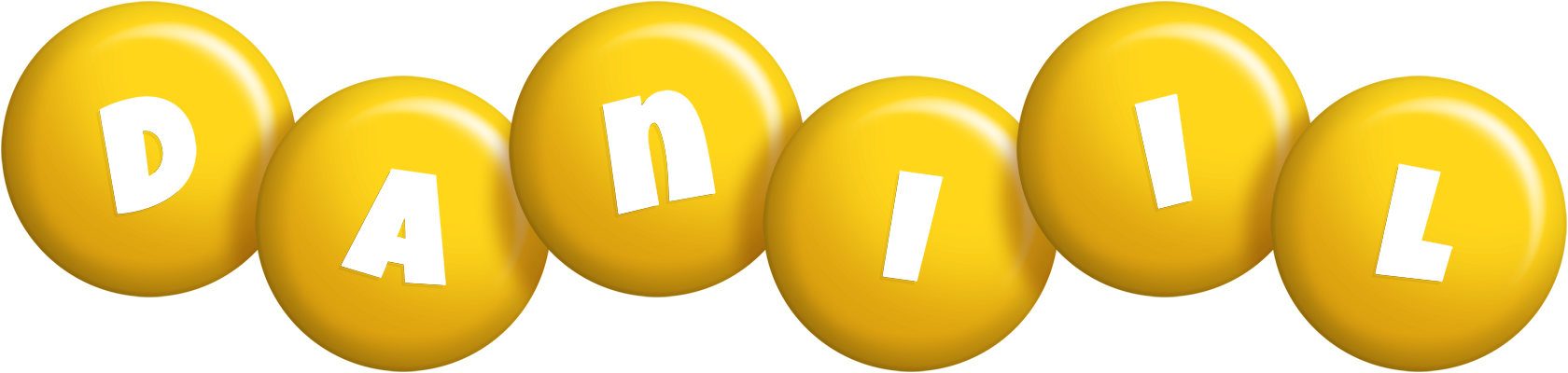 Daniil candy-yellow logo