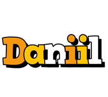 Daniil cartoon logo