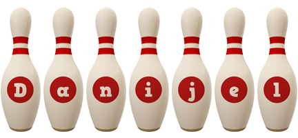 Danijel bowling-pin logo