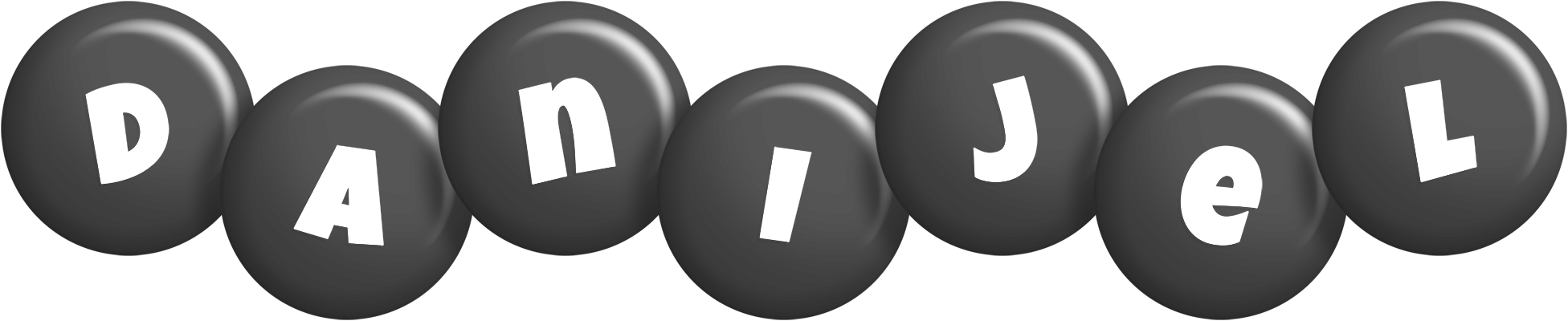 Danijel candy-black logo