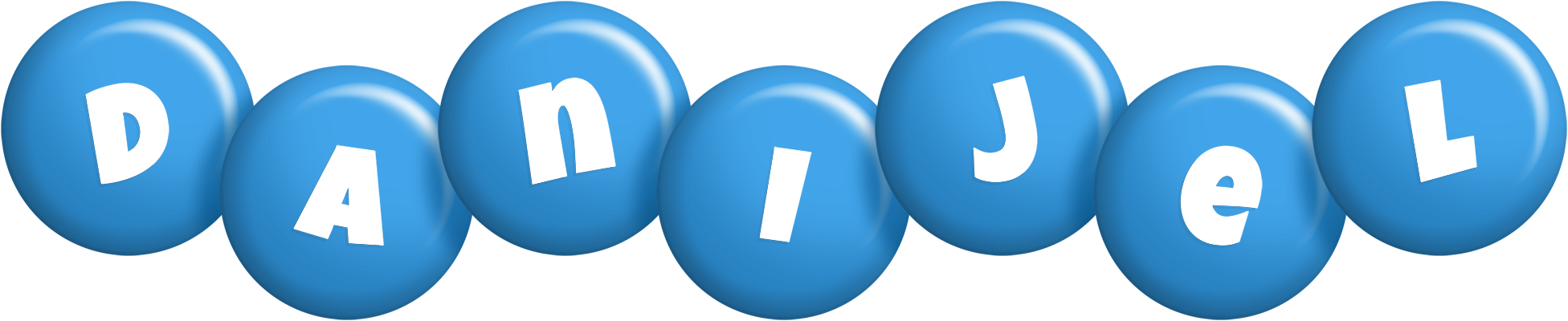 Danijel candy-blue logo