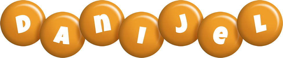 Danijel candy-orange logo