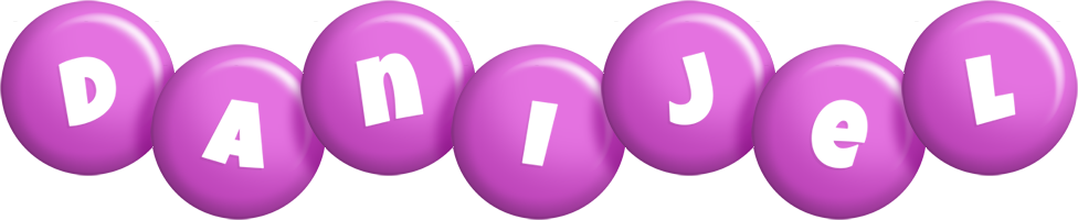 Danijel candy-purple logo