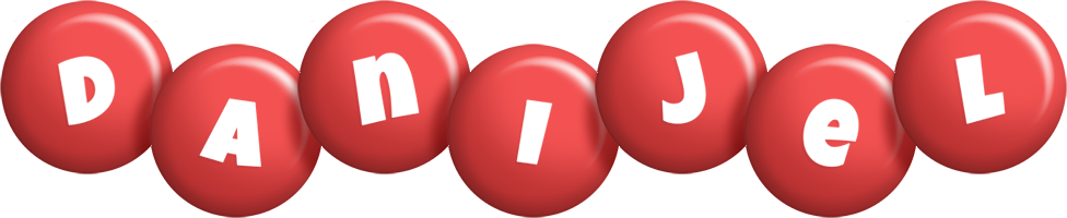 Danijel candy-red logo