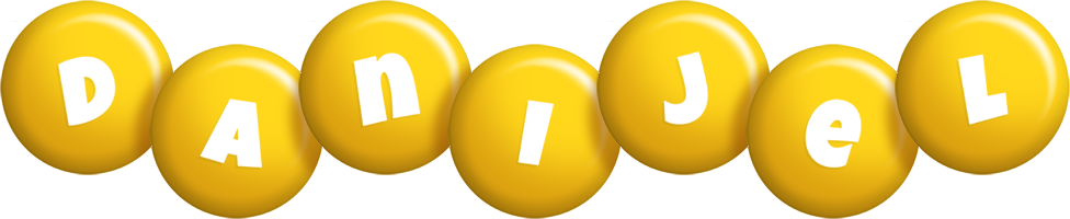 Danijel candy-yellow logo