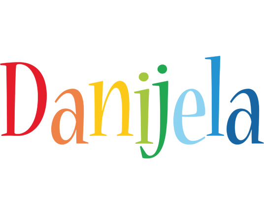 Danijela birthday logo