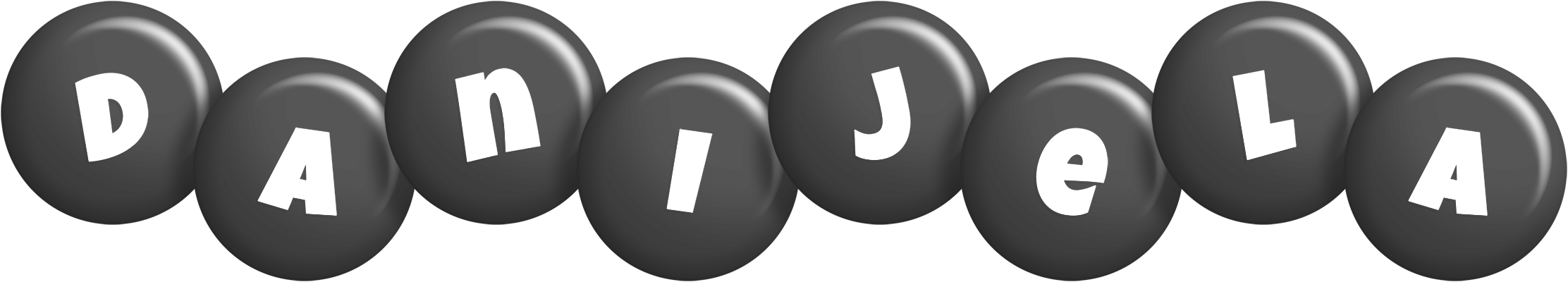Danijela candy-black logo