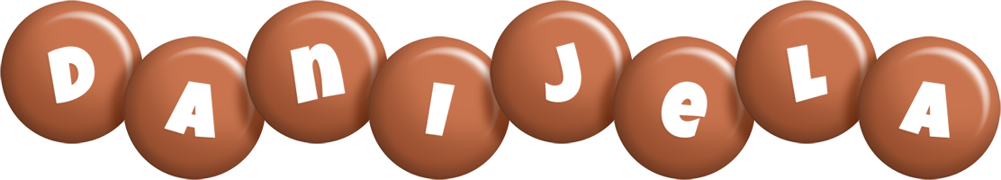 Danijela candy-brown logo