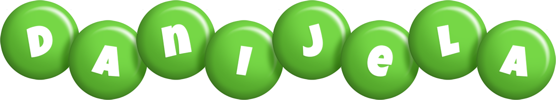 Danijela candy-green logo