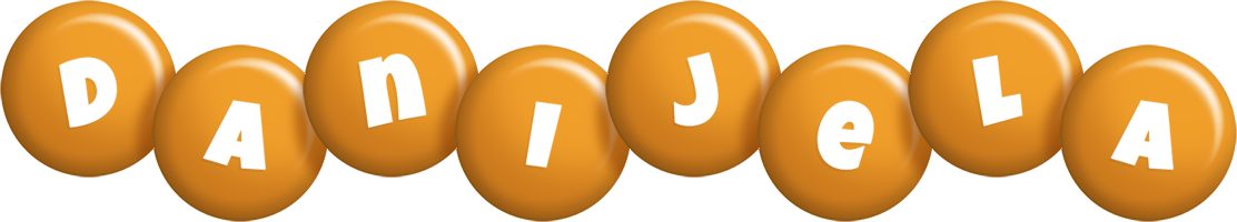 Danijela candy-orange logo