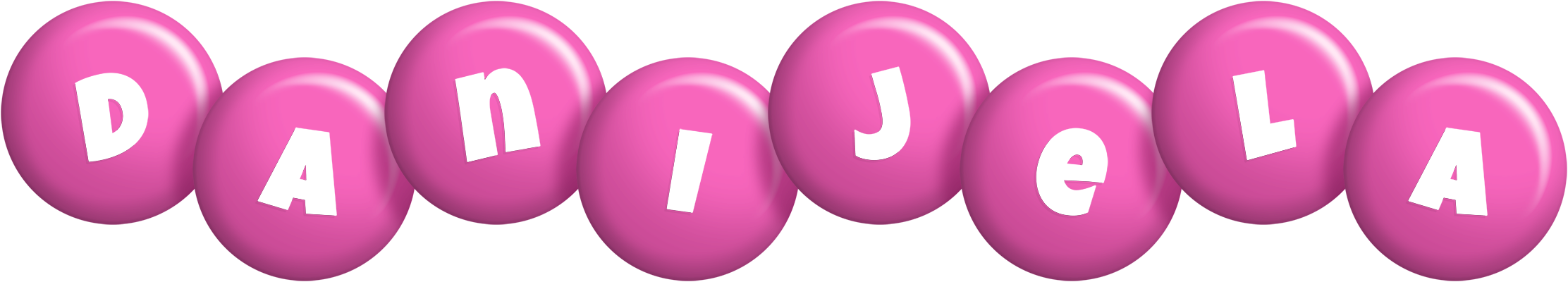 Danijela candy-pink logo