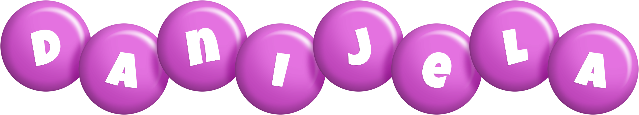 Danijela candy-purple logo