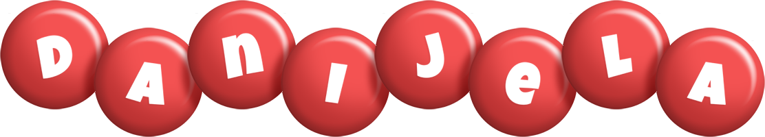 Danijela candy-red logo