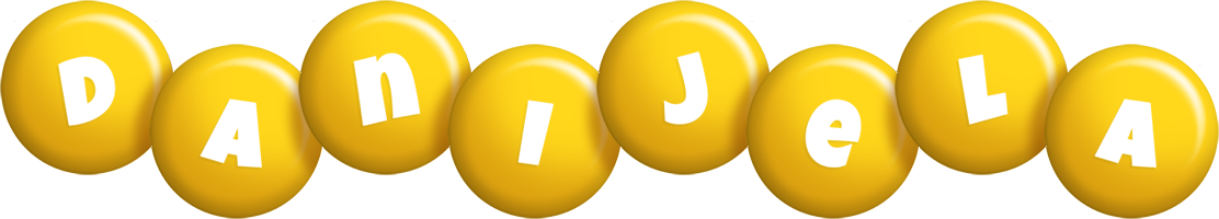 Danijela candy-yellow logo