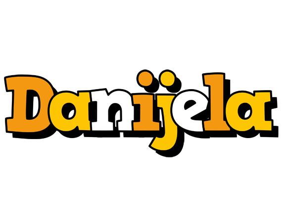 Danijela cartoon logo