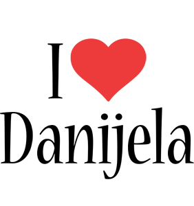 Danijela i-love logo