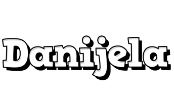 Danijela snowing logo