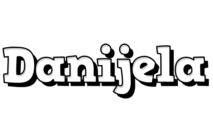 Danijela snowing logo