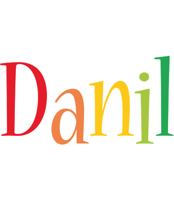 Danil birthday logo
