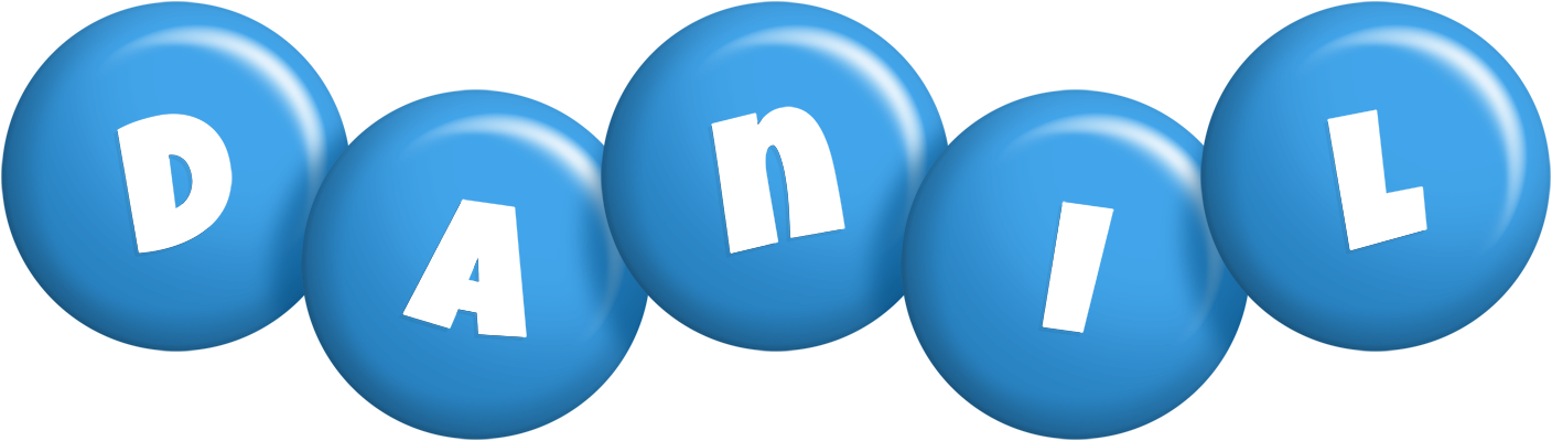 Danil candy-blue logo