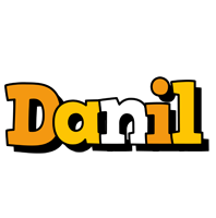 Danil cartoon logo