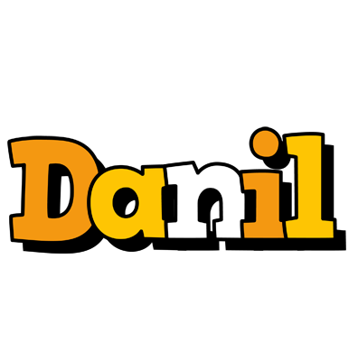 Danil cartoon logo