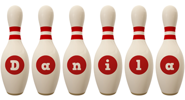 Danila bowling-pin logo