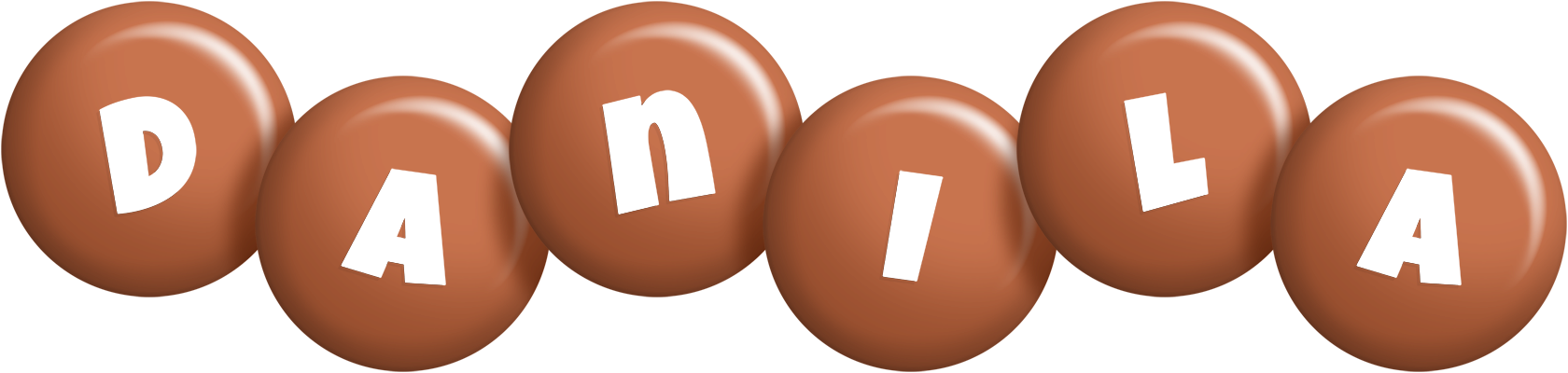 Danila candy-brown logo