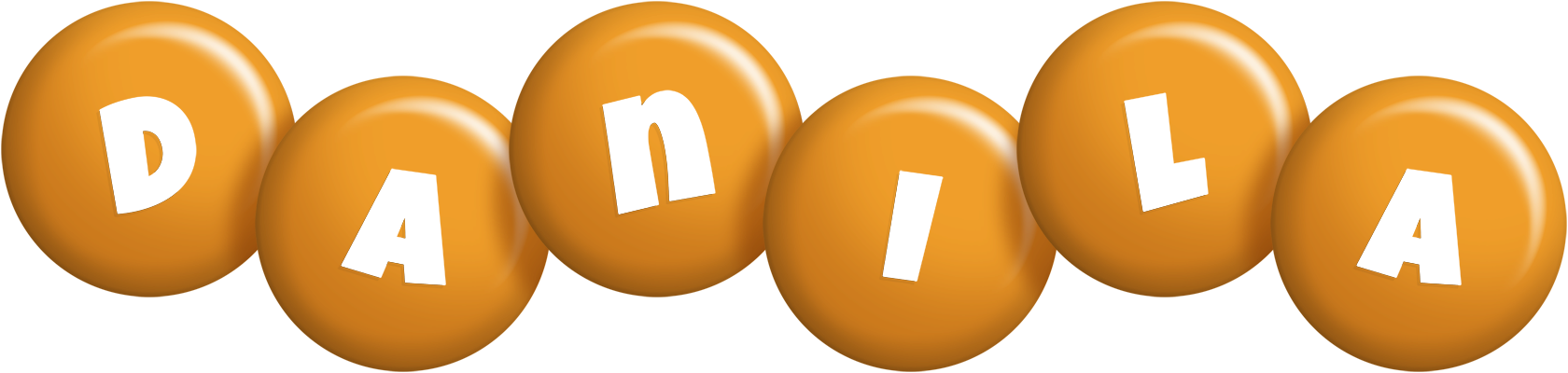 Danila candy-orange logo