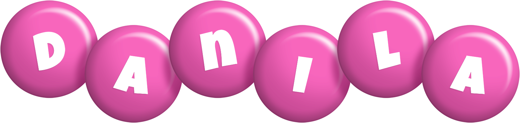 Danila candy-pink logo