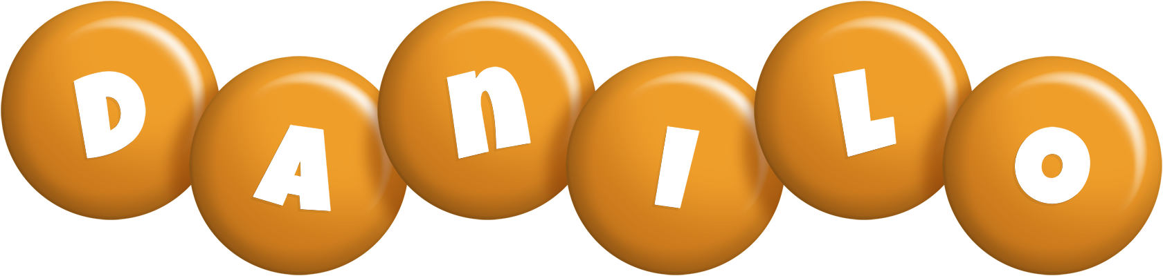 Danilo candy-orange logo