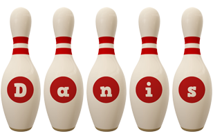 Danis bowling-pin logo