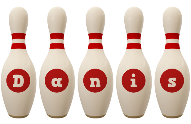 Danis bowling-pin logo