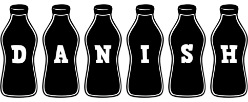 Danish bottle logo