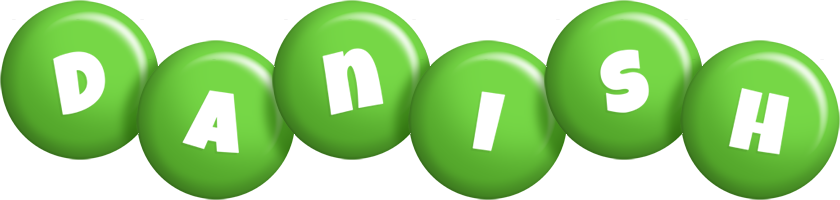 Danish candy-green logo