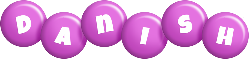 Danish candy-purple logo
