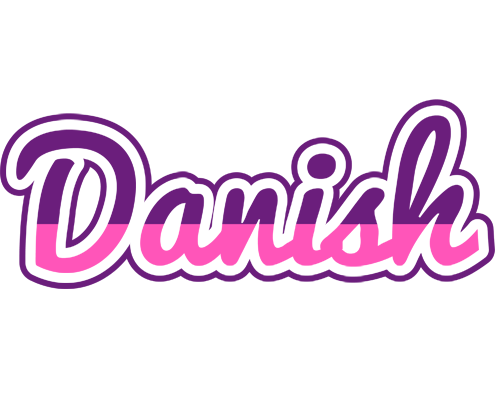 Danish cheerful logo