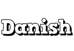 Danish snowing logo