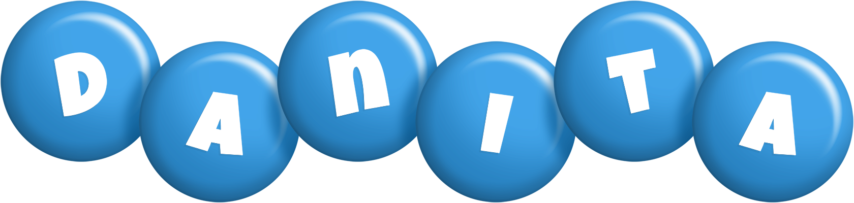Danita candy-blue logo