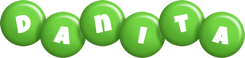 Danita candy-green logo