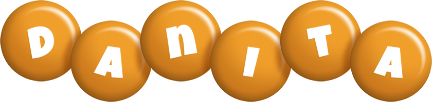 Danita candy-orange logo